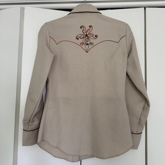 1960’s H Bar C Cali Ranchwear Rodeo Western Top - Picture 8 of 9